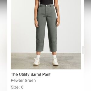 Everlane Utility Barrel Pant - Size 6